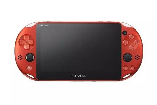 【中古】PSVITAハード PlayStation Vita本体 Wi-Fiモデル メタリック・レッド[PCH-2000ZA26]