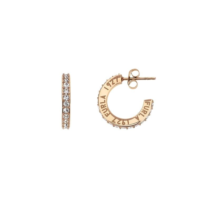 [FURLA ACCESSORY(フルラアクセ)] FURLAACCESSORY フルラ アクセサリー FJ1108ETU FURLA 1927 HOOP ピアス [並行輸入品]