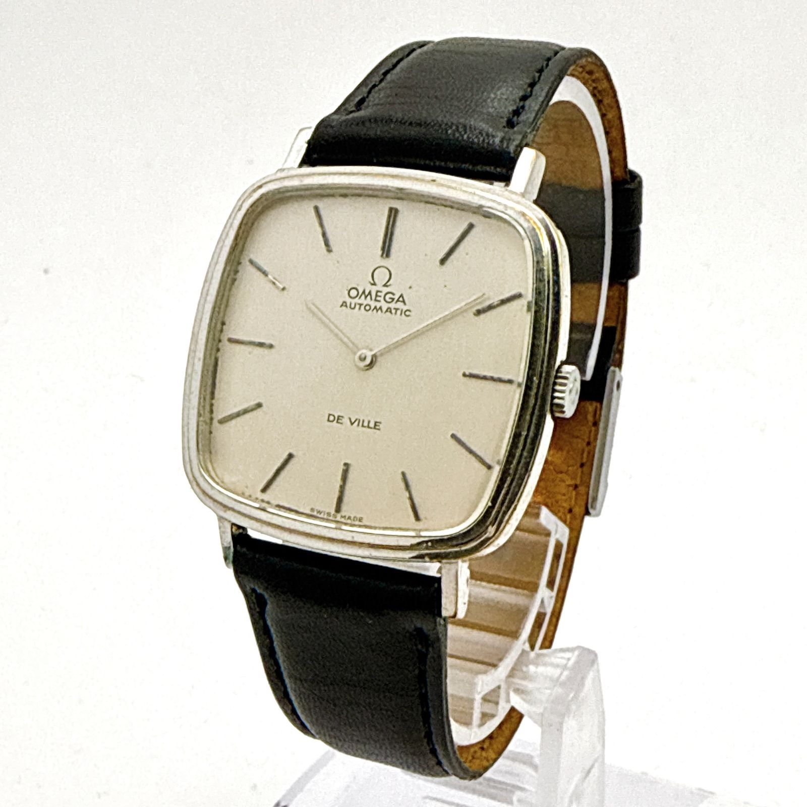 A140【稼働品・1970年代 ヴィンテージ・純正尾錠】 OMEGA DE VILLE 