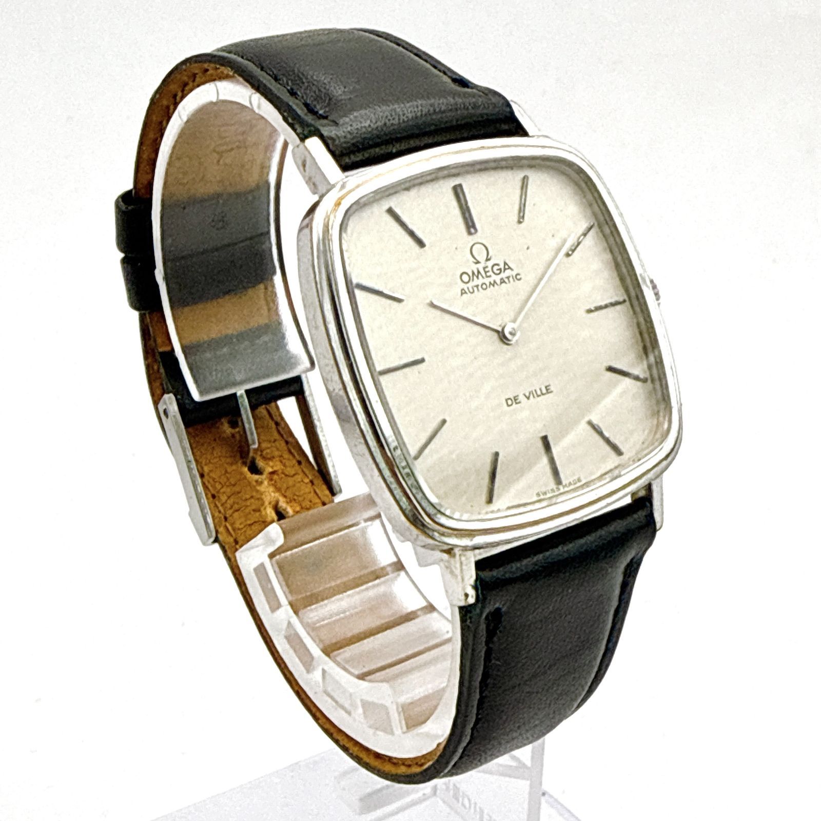 A140【稼働品・1970年代 ヴィンテージ・純正尾錠】 OMEGA DE VILLE 