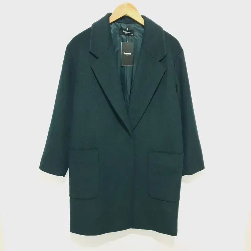 Sinequanone レディース ウールコート ダークグリーン 66_W0696