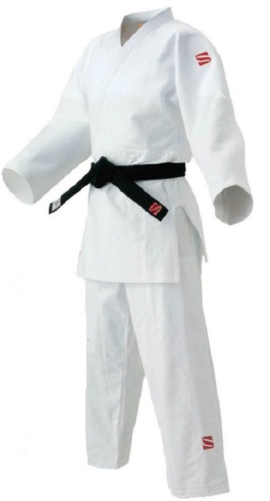 新品 九桜 柔道 IJF・全日本柔道連盟認定柔道衣(新規格) Y体 4.5Y 上下セット JOEX45Y ホワイト