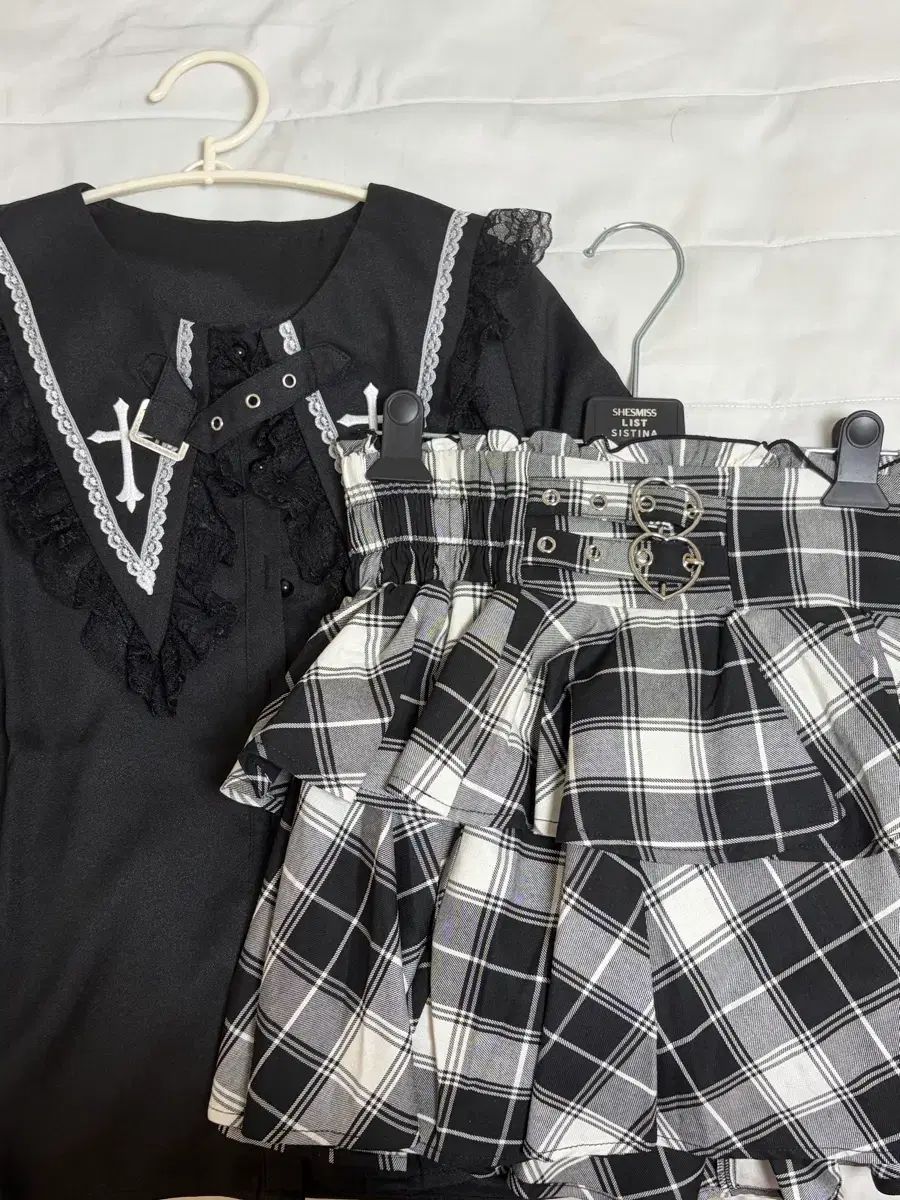 マズブラウス サスペンダースカート セット 地雷系 服