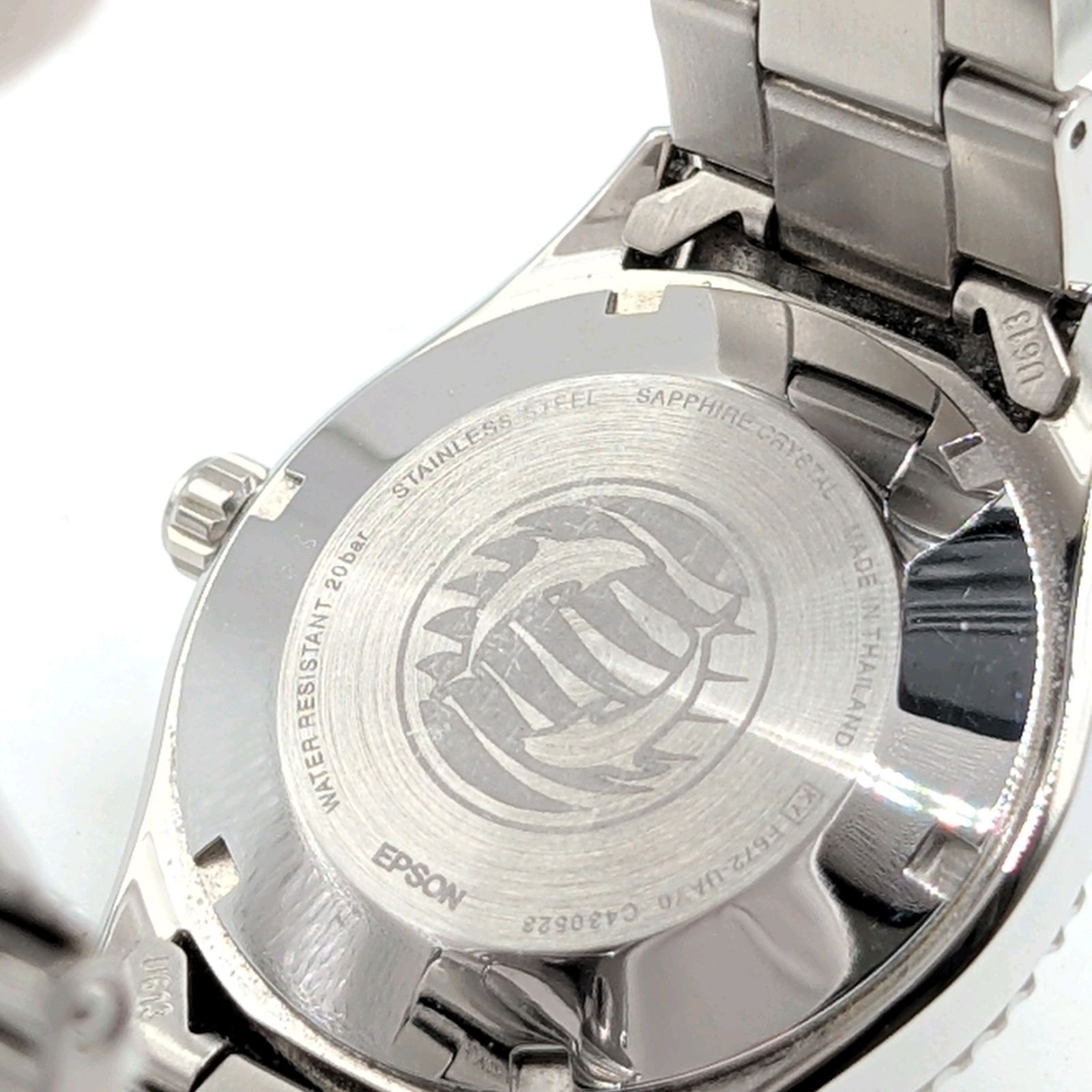 ORIENT F672-UAY0 Watch Automatic Men's Silver Date Y2K 00S Vintage ORIENT F672-UAY0 Watch Automatic Men's Silver Date Y2K 00S Vintage