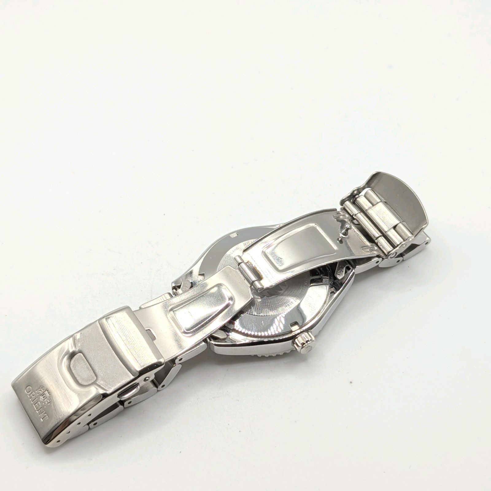 ORIENT F672-UAY0 Watch Automatic Men's Silver Date Y2K 00S Vintage