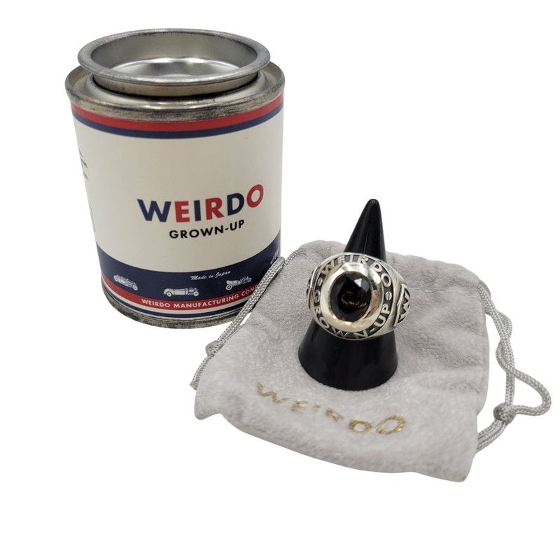 【中古品】 WEIRDO JEWELRY ウィアードジュエリー 925 GROWN UP CLASS RING グラウンアップクラスリング 指輪 アクセサリー 【192-260524-as-06-izu】 45,045円
