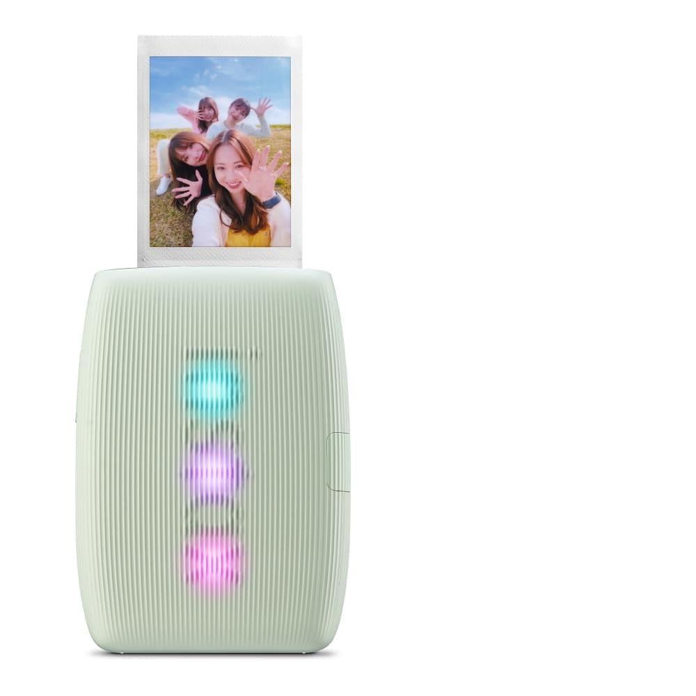 【在庫処分】LINK3 MINI S INS セージグリーン Link3 mini GREEN instax スマホプリンター チェキ 富士フイルム(FUJIFILM)