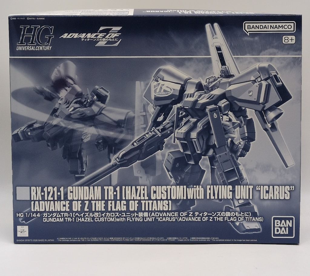 BANDAI SPIRITS HG ガンダムTR-1[ヘイズル改]イカロス・ユニット装備(ADVANCE OF Z ティターンズの旗の