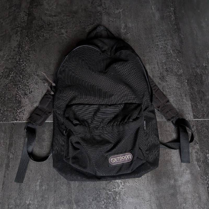 Outdoor Products Backpack Racket Black Vintage Made in USA アウトドアプロダクツ リュック バックパック ブラック USA製