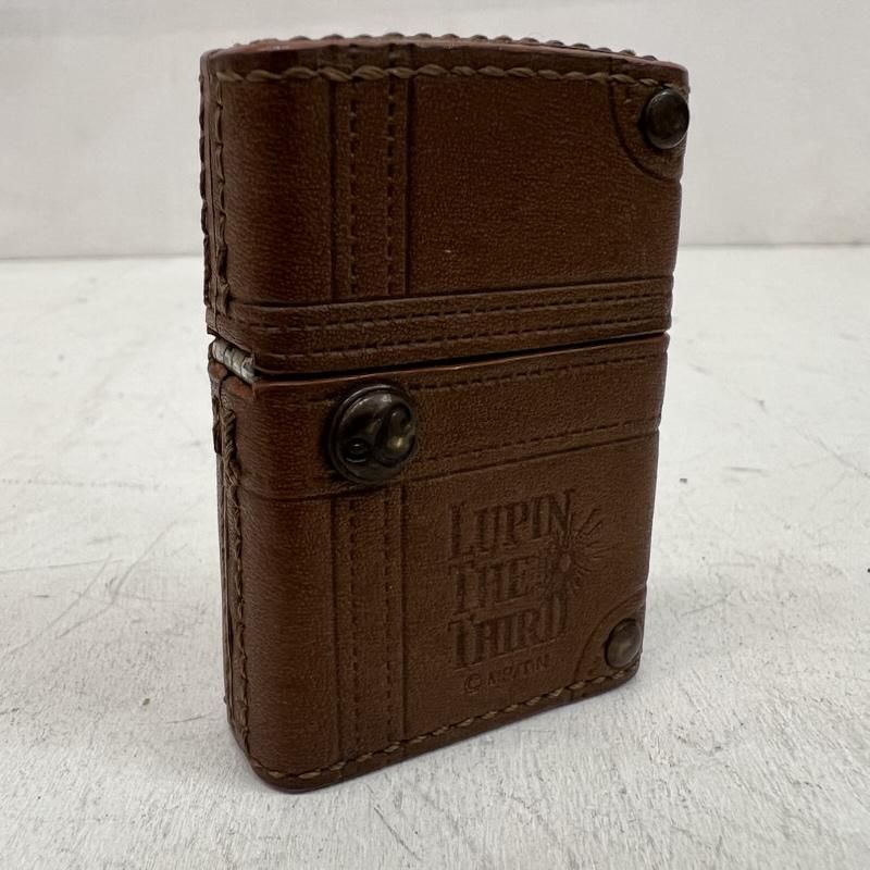 古着 zippo ジッポ ルパン三世 レザー ライター メンズ - ISItems【USED】【古着】【中古】50160090