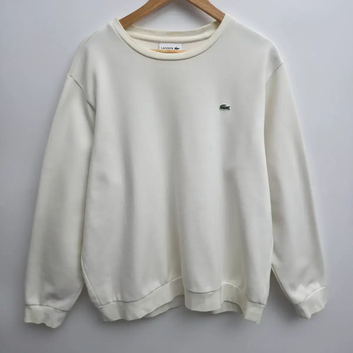 XL ラコステ 白 スウェット - メルカリ