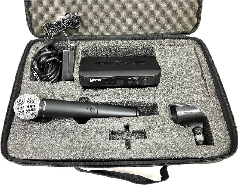 【美品】SHURE ワイヤレスマイクシステム BLX24J/SM58-JB