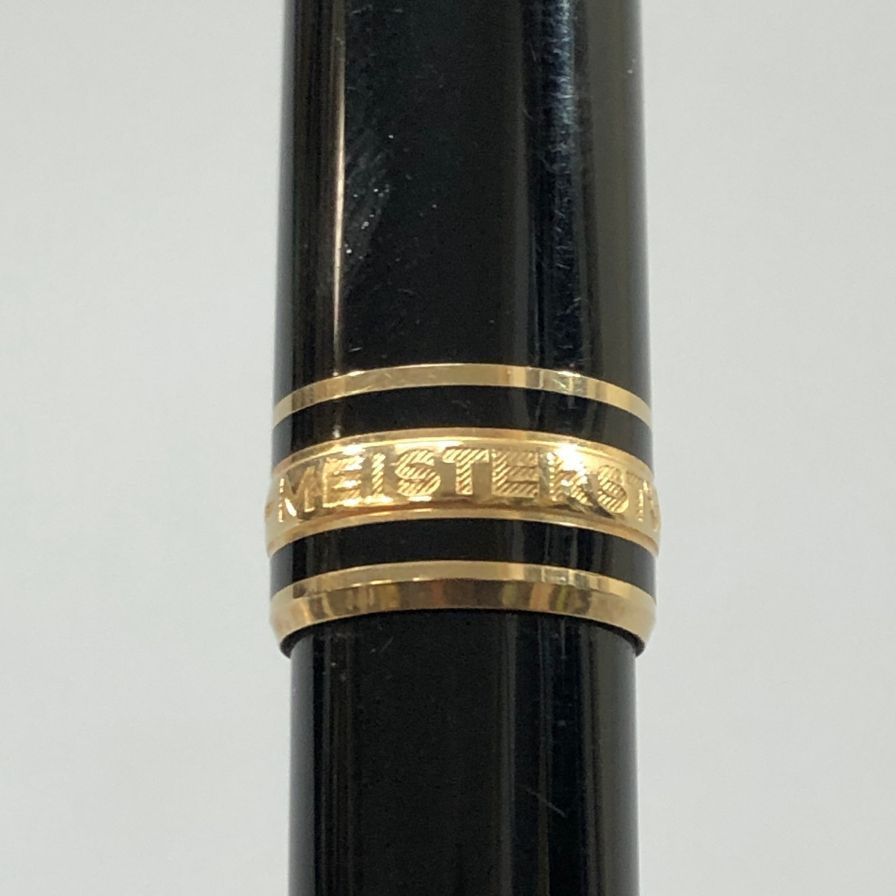 モンブラン マイスターシュテュック ボールペン ツイスト式 ブラック F字 MONTBLANC（モンブラン） シャーペン ツイスト式 0.5mm マイ