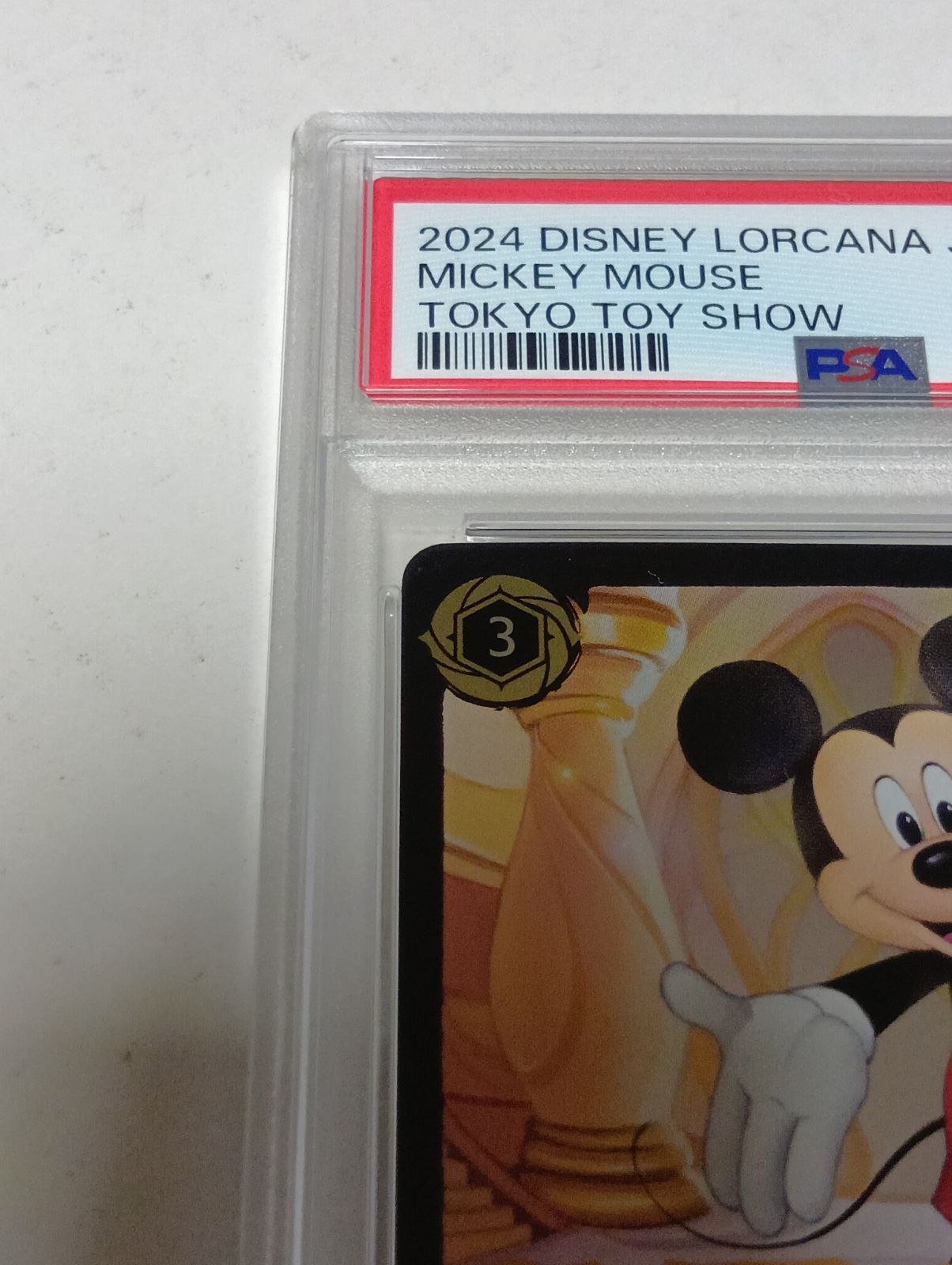 ディズニー ロルカナ ミッキーマウス プロモ PSA9 D23 カード 海外限定