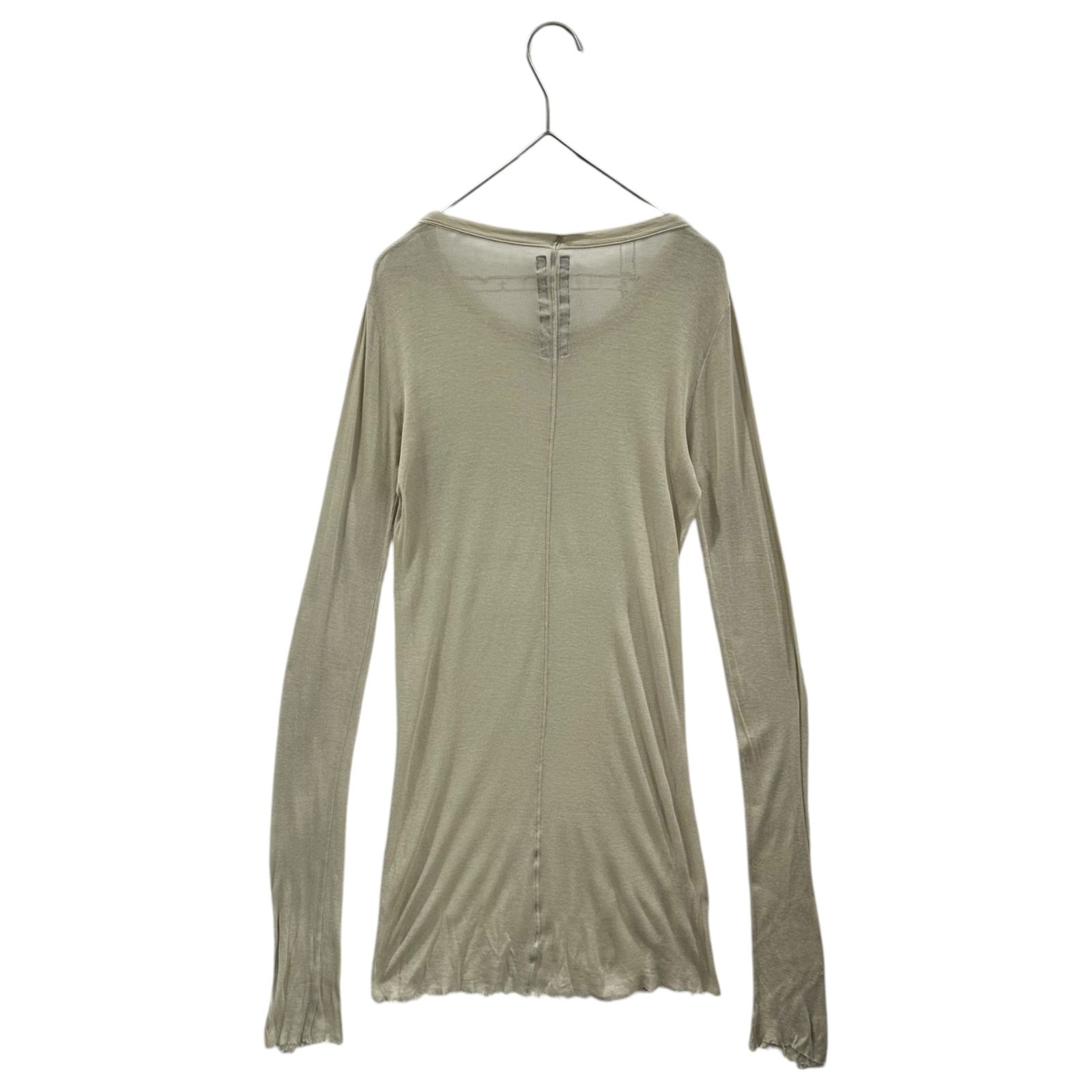 Rick Owens(リックオウエンス) 16SS L/S Ribbed T-Shirt 長袖 リブ