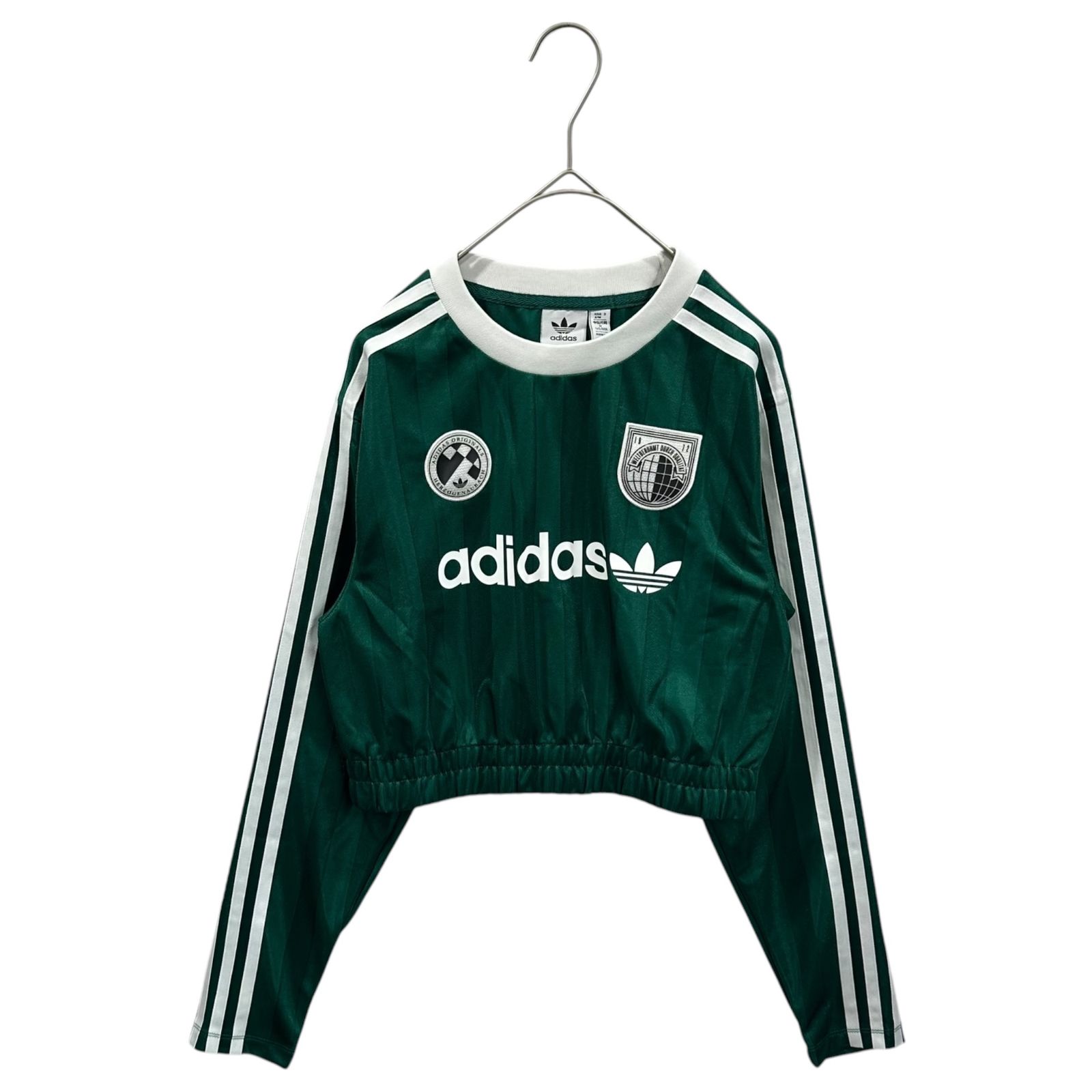 adidas(アディダス) W SOCCER LS CROP 短丈 長袖 サッカー ゲーム