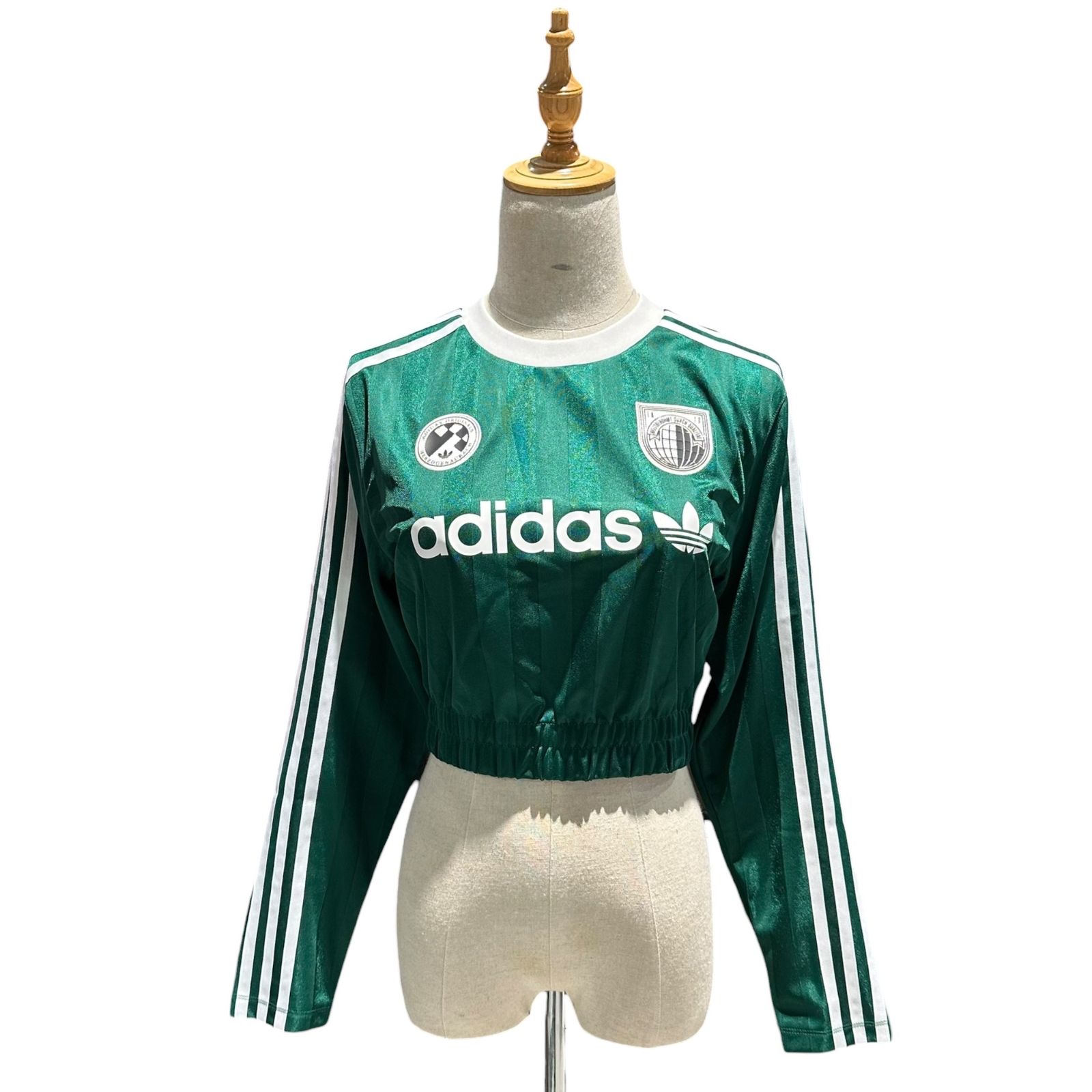 adidas(アディダス) W SOCCER LS CROP 短丈 長袖 サッカー ゲーム