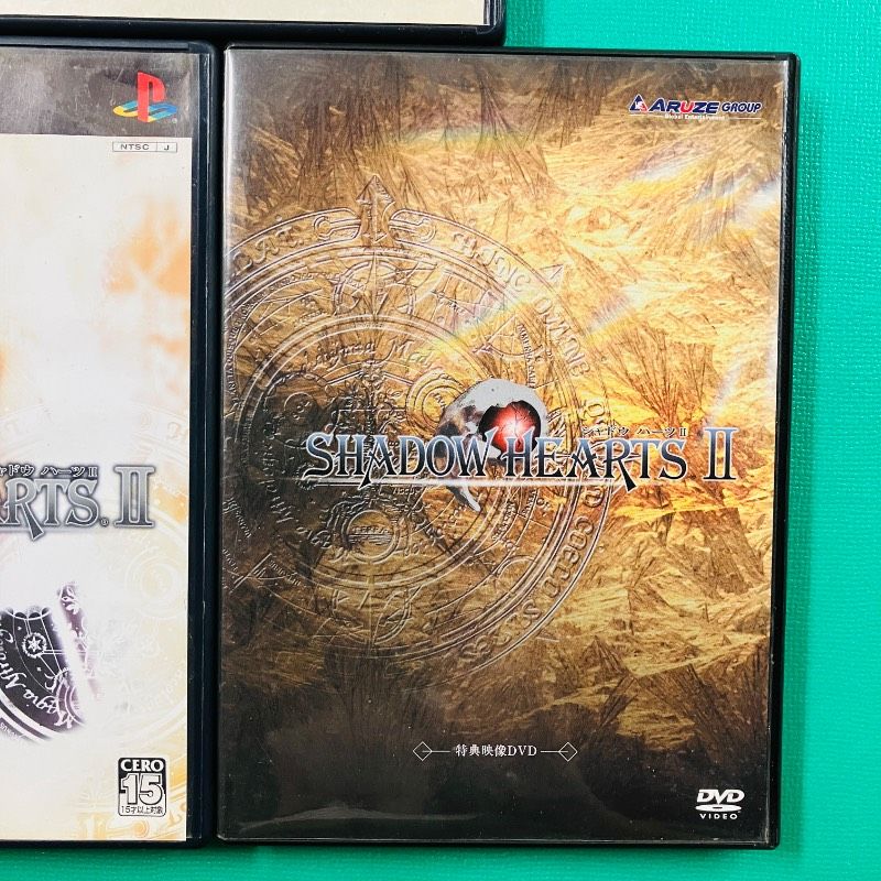 特典DVD含む3点セット】PS2 シャドウハーツ シャドウハーツII シャドウ