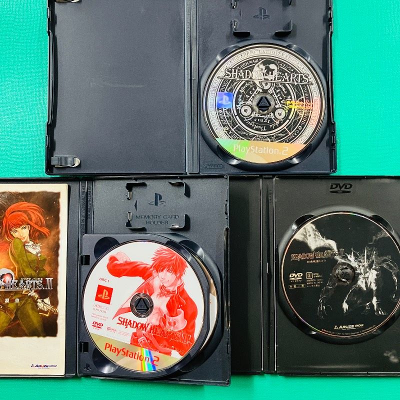 特典DVD含む3点セット】PS2 シャドウハーツ シャドウハーツII シャドウ