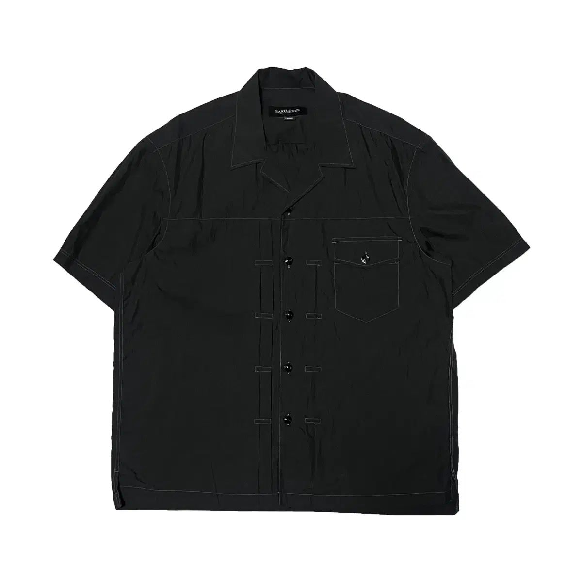 EASTLOGUE イーストローグ ブラック 半袖 シャツ