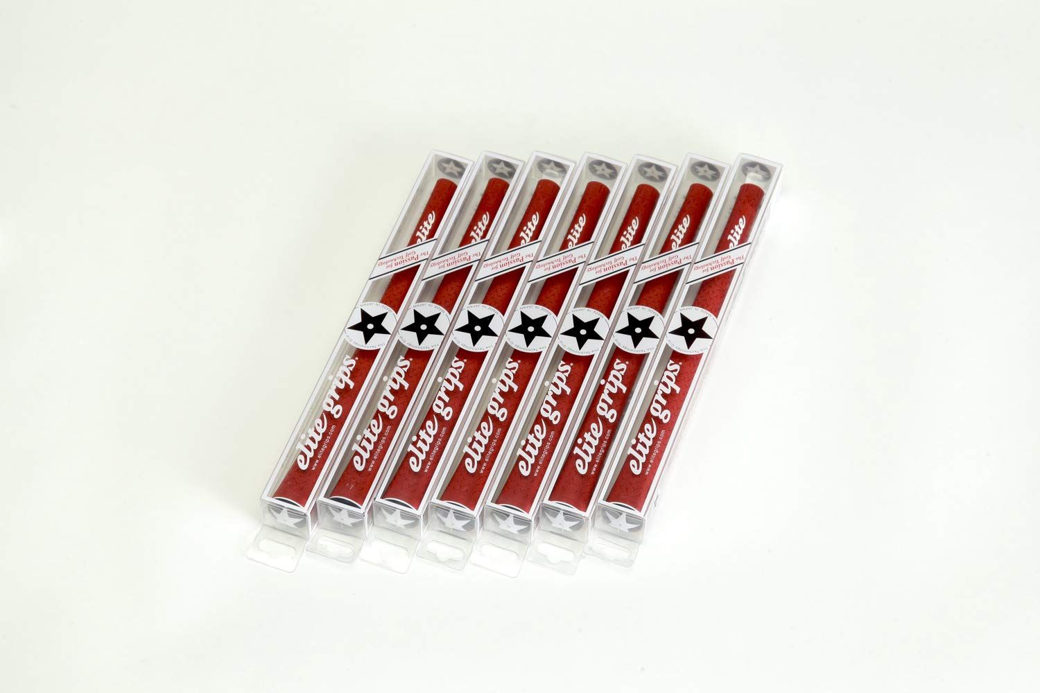 新品 elitegrips (エリートグリップ) ゴルフ グリップ Y360°SV M58 7本セット クラシックレッド/ネイビー バックライン無し