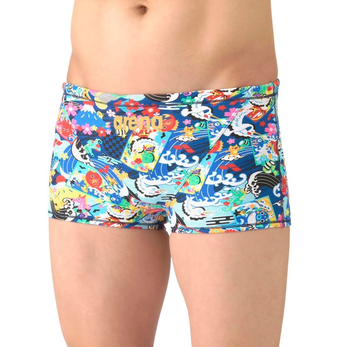 新品 arena(アリーナ) 競泳水着 トレーニング用 メンズ 【TOUGHSUIT】 Sサイズ 水泳 スイミング 耐久性 練習用 トレーニング向け ショートレッグ AS6SWM37M