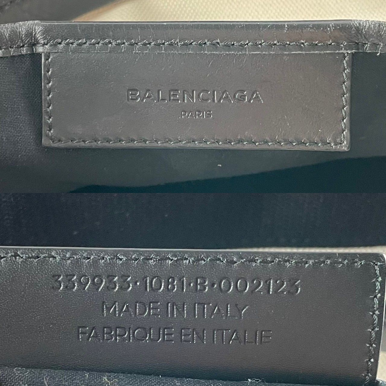 人気✨BALENCIAGA バレンシアガ カバスS キャンバス レザー トート