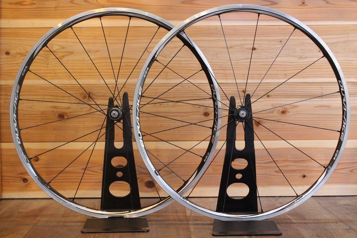 シマノ SHIMANO デュラエース DURA-ACE WH-9000-C24-CL アルミ カーボン クリンチャー ホイールセット シマノ11S/12S 【名古屋店】