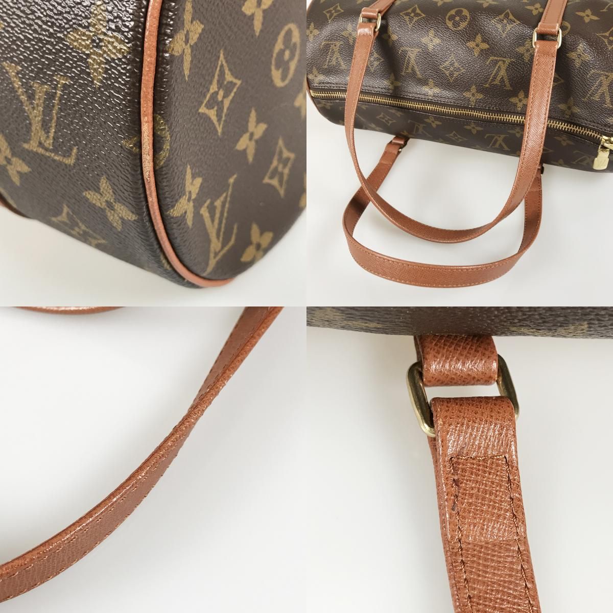 ルイ・ヴィトン LOUIS VUITTON モノグラム 旧パピヨン 26 M51366 PVC