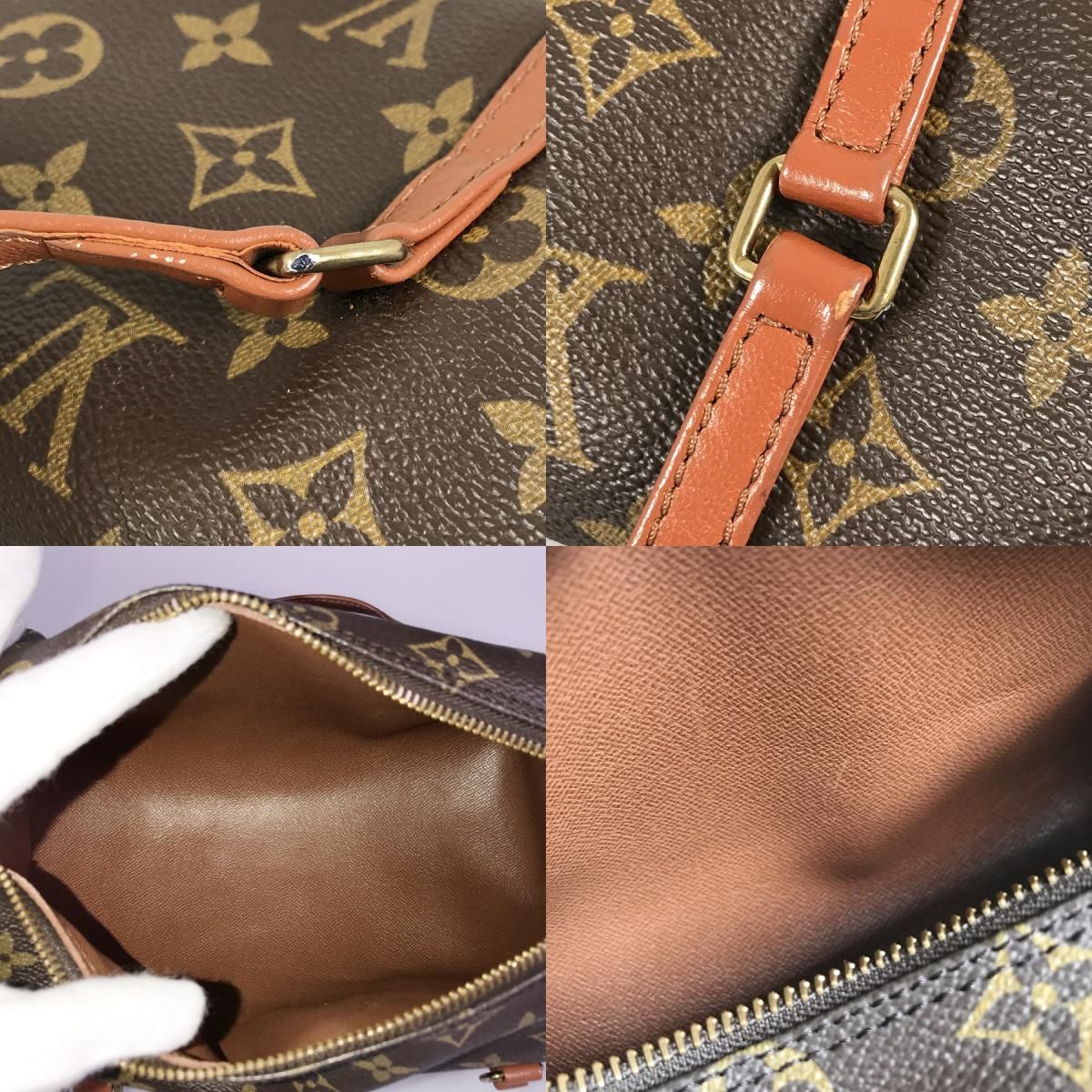 ルイ・ヴィトン LOUIS VUITTON モノグラム 旧パピヨン 26 M51366 PVC 