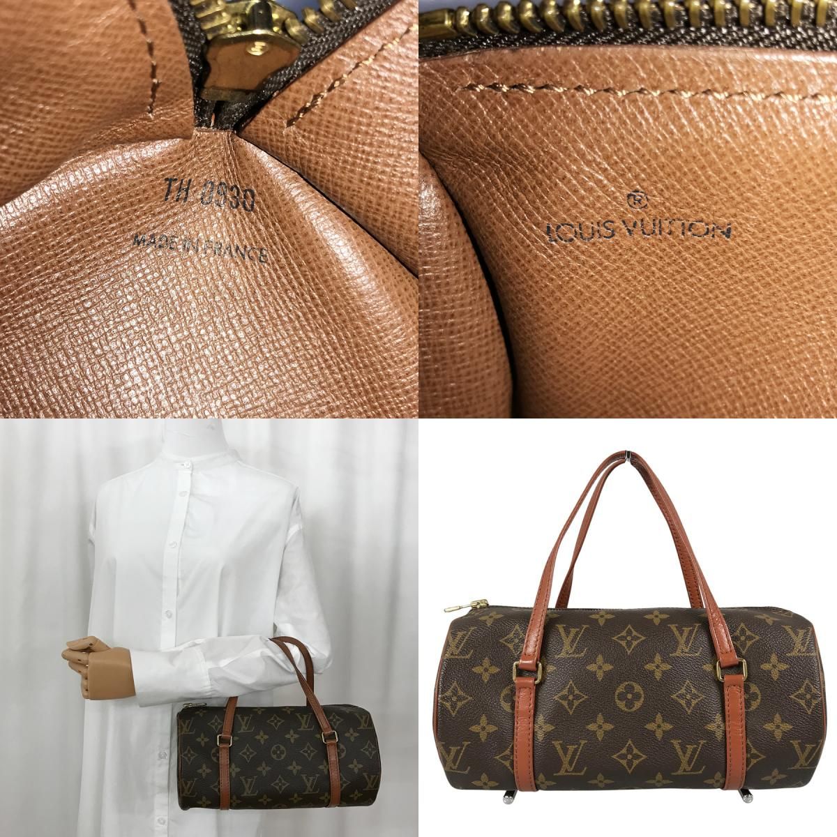 ルイ・ヴィトン LOUIS VUITTON モノグラム 旧パピヨン 26 M51366 PVC 
