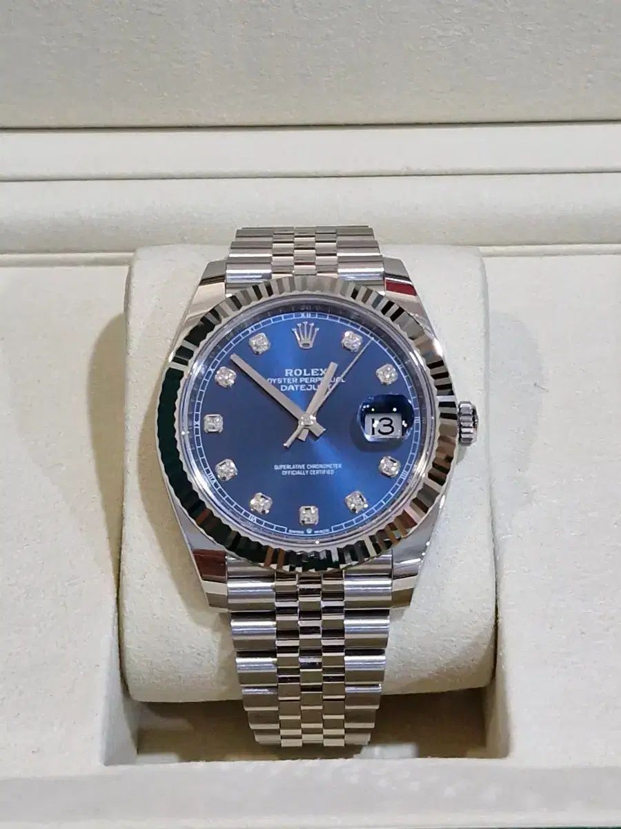 ROLEX デイトジャスト41 デニム版 テンPOINT 韓国国内 フルセット