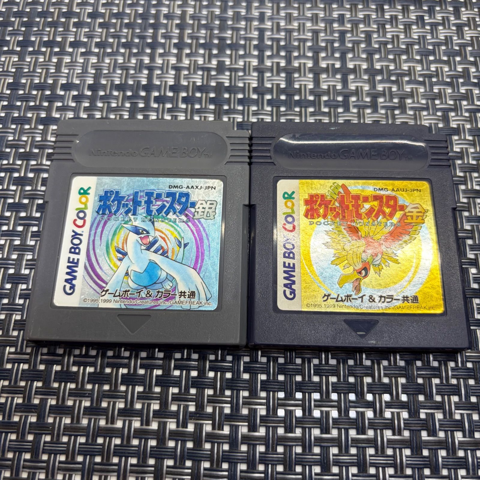 新品電池交換済】GB ポケットモンスター ポケモン 赤 緑 青 黄 金 銀