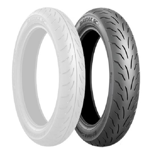 新品 ブリヂストン(BRIDGESTONE) バイクタイヤ BATTLAX SC 120/70-12 51L リア チューブレスタイプ(TL) SCS60015