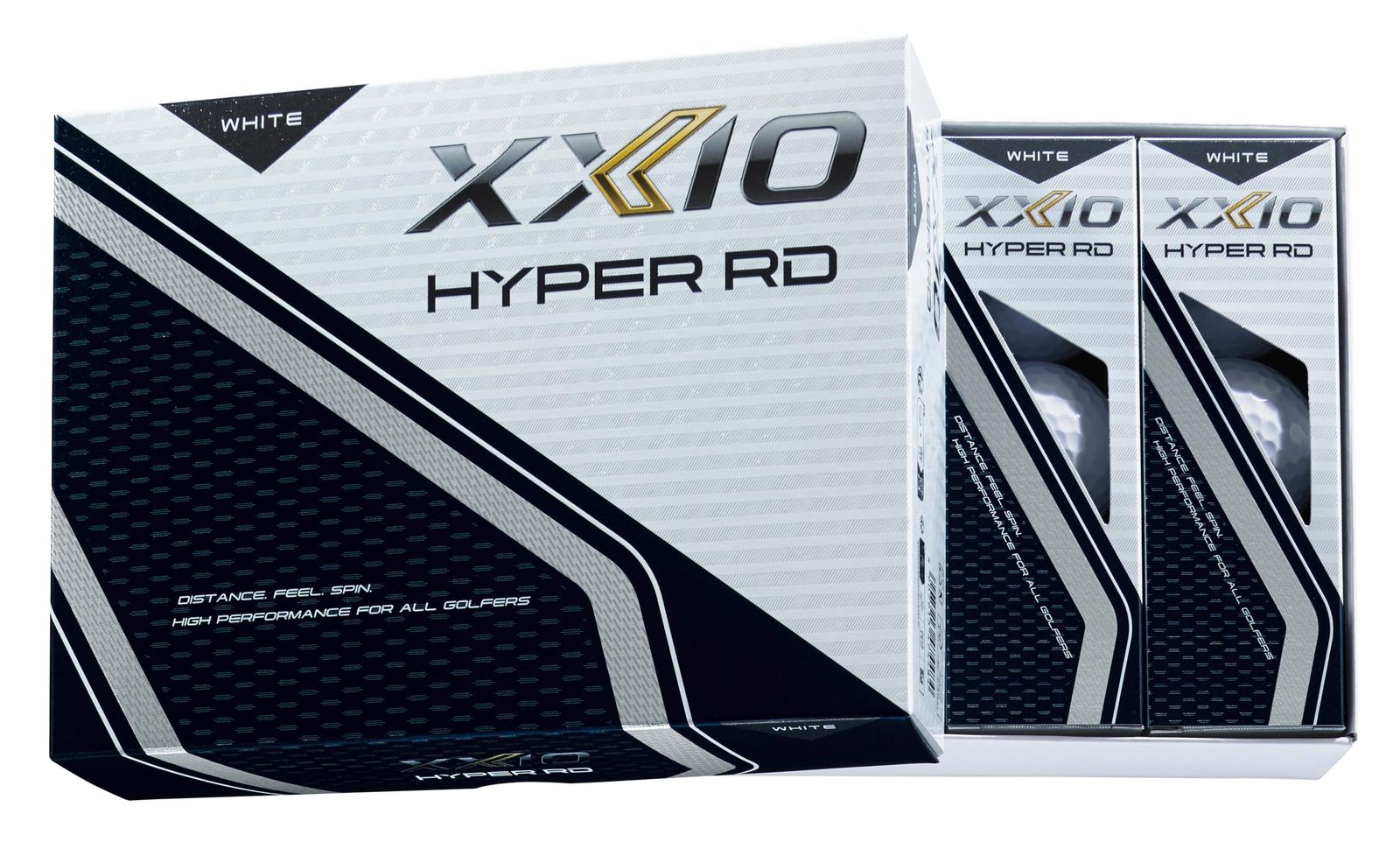 新品 ダンロップ(DUNLOP) ゴルフボール ゼクシオ HYPER RD 2025年モデル 1ダース(12個入り) ホワイト