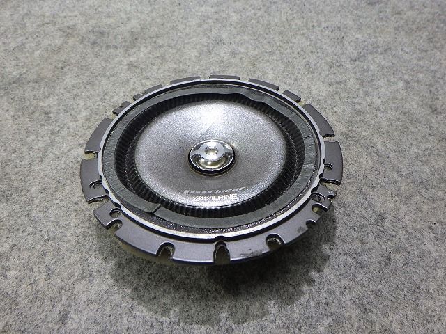 社外スピーカー アルパイン DLS-165R 16センチ コアキシャル 2WAY 1個