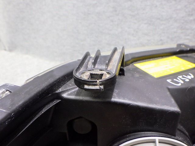 デリカD5 ヘッドライト 左右 HID CV 前期 100-87918 9301D291 ジャンク