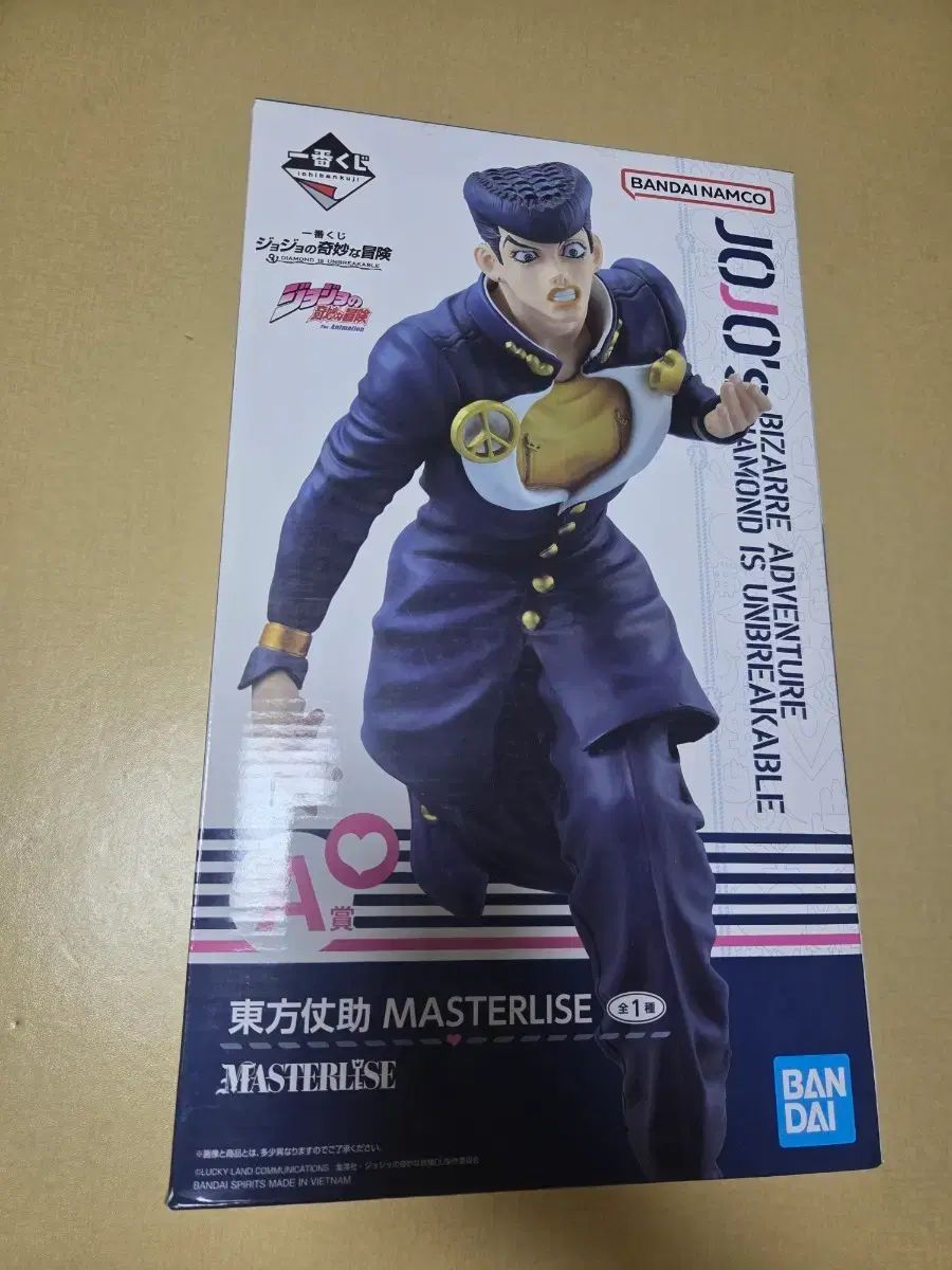 ジョジョ 一番くじ A賞 東方仗助 フィギュア BANDAI