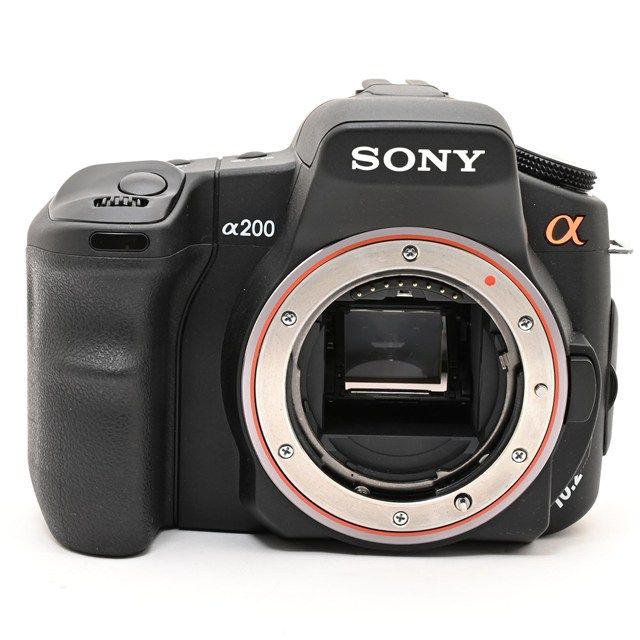 <良品> SONY α200 ダブルズームキット DSLR-A200W ブラック|デジタル一眼レフカメラ|Wズームレンズキット|動作良好|外観非常に綺麗|CFカード付属|安心の実用モデル <良品> SONY α200 ダブルズームキット DSLR-A200W ブラック|デジタル一眼レフカメラ|Wズームレンズキット|動作良好|外観非常に綺麗|CFカード付属|安心の実用モデル