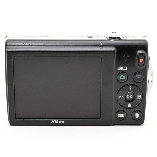 ＜難有品・ジャンク品＞ Nikon COOLPIX S5100 ウォームシルバー S5100SL｜コンパクトデジタルカメラ｜液晶黒点あり｜撮影影響あり｜AF不安定｜実用品・修理前提にも
