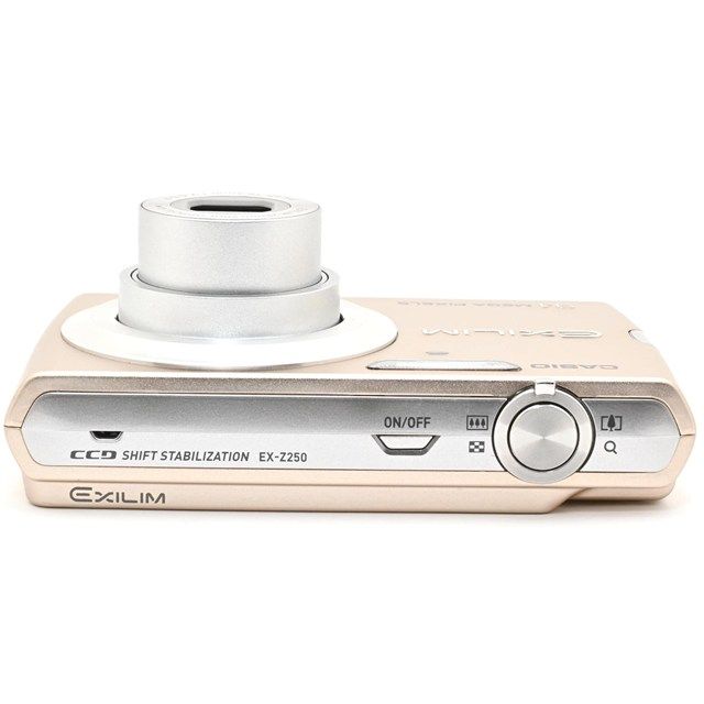 良品＞ CASIO EXILIM ZOOM EX-Z250GD ゴールド｜コンパクトデジタル