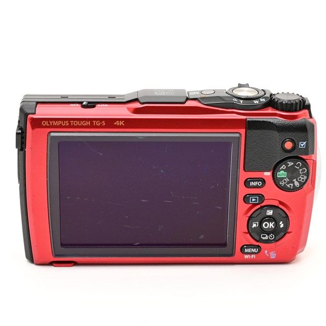 <良品> OLYMPUS Tough TG-5 レッド|防水デジタルカメラ|動作良好|実用品|液晶傷あり|レンズ面小傷あり|外観使用感強め|まだまだ使えるタフネスモデル <良品> OLYMPUS Tough TG-5 レッド|防水デジタルカメラ|動作良好|実用品|液晶傷あり|レンズ面小傷あり|外観使用感強め|まだまだ使えるタフネスモデル