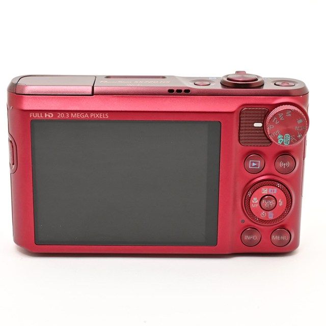 ＜並品＞ Canon PowerShot SX720 HS レッド｜コンパクトデジタルカメラ｜高倍率ズーム｜動作良好｜実用品｜外観使用感あり｜液晶小傷あり｜2GB SDカード付属