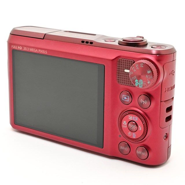 ＜並品＞ Canon PowerShot SX720 HS レッド｜コンパクトデジタルカメラ｜高倍率ズーム｜動作良好｜実用品｜外観使用感あり｜液晶小傷あり｜2GB SDカード付属