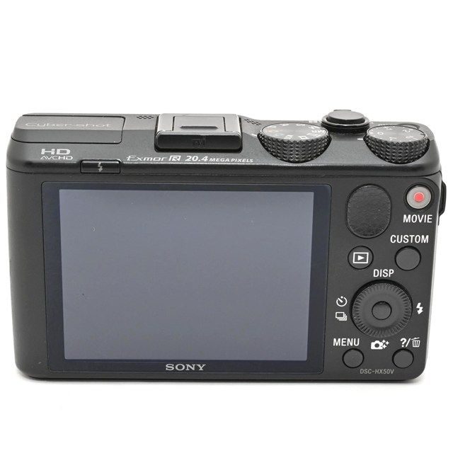 ＜良品＞ SONY Cyber-shot HX50V DSC-HX50V｜コンパクトデジタルカメラ｜高倍率ズーム｜動作良好｜外観きれい｜日本語表示なし｜液晶小傷あり｜安心の実用モデル