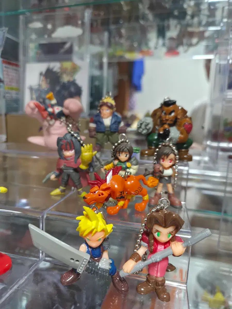 ファイナルファンタジー7 フィギュア キーホルダー クラシック 9種 フルセット ファイナルファンタジー7 フィギュア キーホルダー クラシック 9種 フルセット