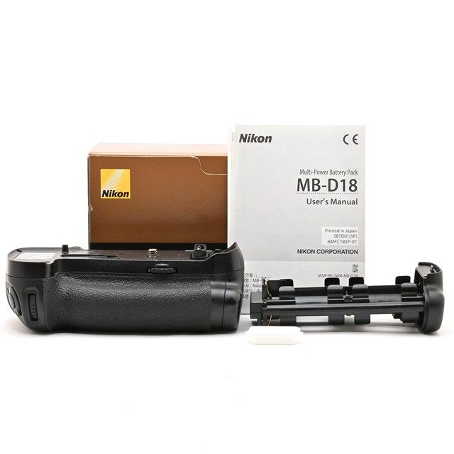 ＜良品＞ Nikon マルチパワーバッテリーパック MB-D18｜純正バッテリーグリップ｜動作良好｜外観非常に綺麗｜元箱・専用ケース付き｜実用性に優れたアクセサリー