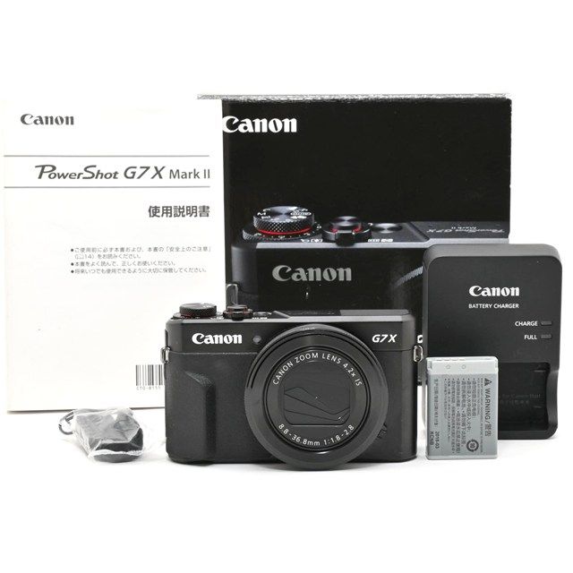 良品＞ Canon PowerShot G7 X Mark II PSG7X MarkII｜光学4.2倍ズーム
