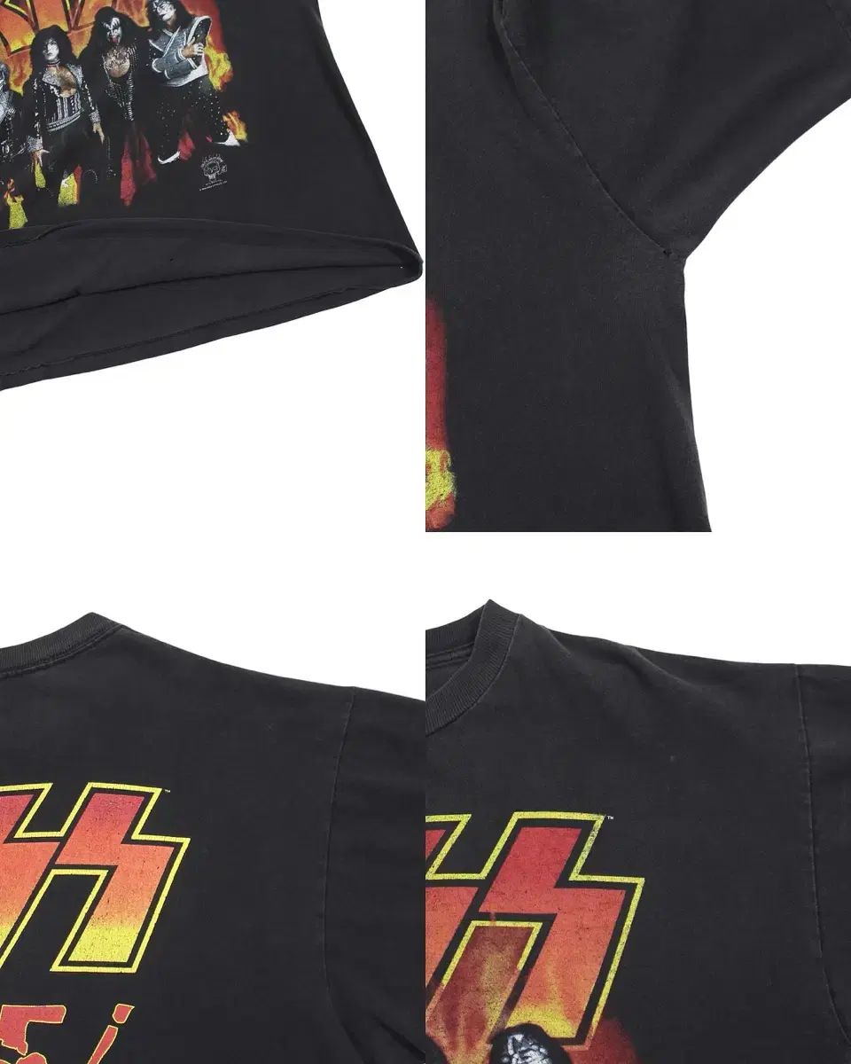 96/97 KITH(キス) キス ALIVE WORLD WIDE ツアー Tシャツ ヴィンテージ ROCK バンド