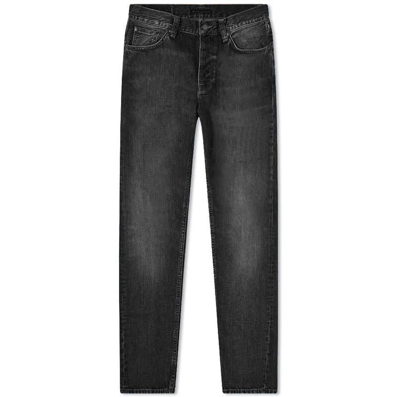 ヌーディージーンズ メンズ ボトムス デニムパンツ Nudie Jeans Co Nudie Steady Eddie II Jean Black Change ブラック